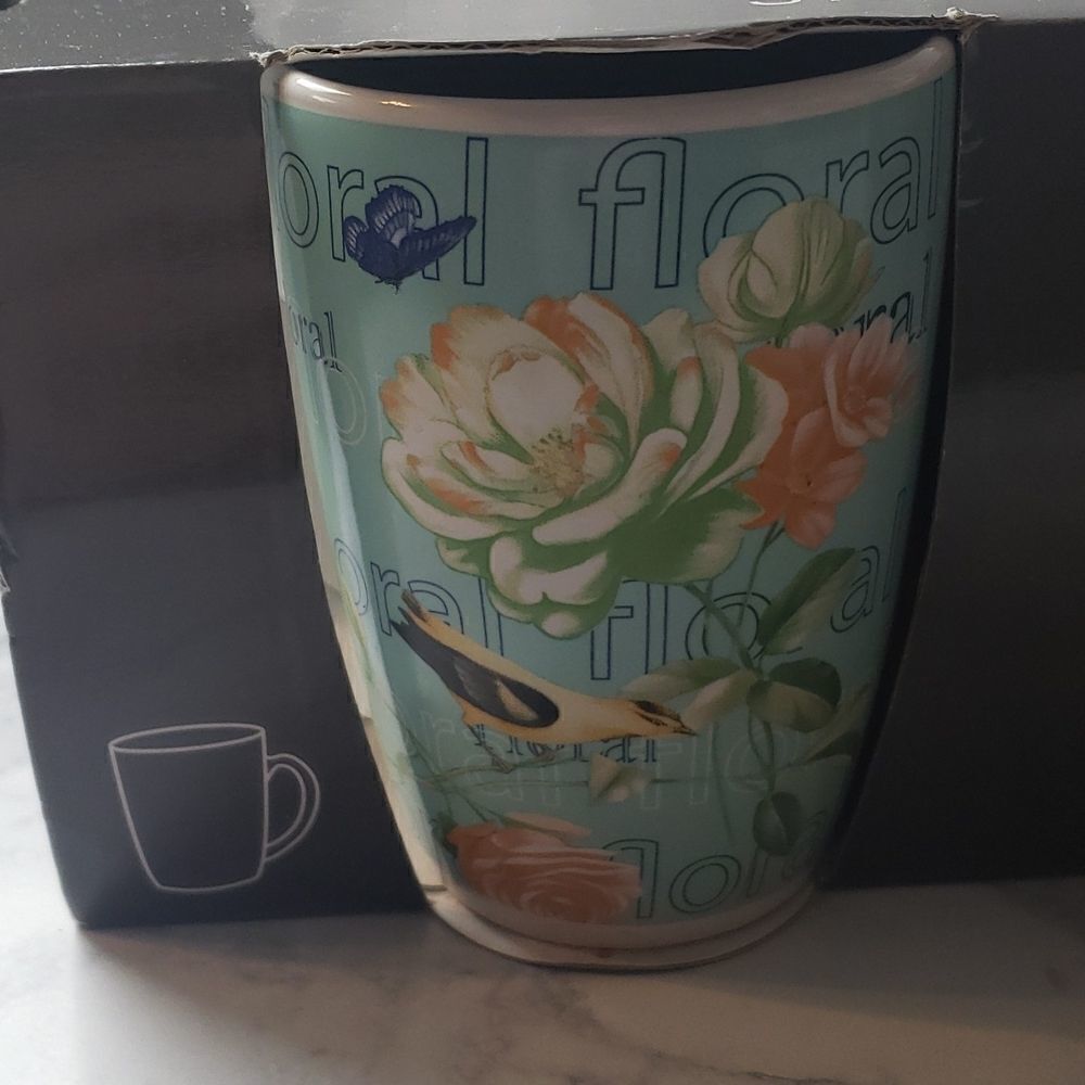 Springtime Stoneware Mugs - Picture 5 of 6
